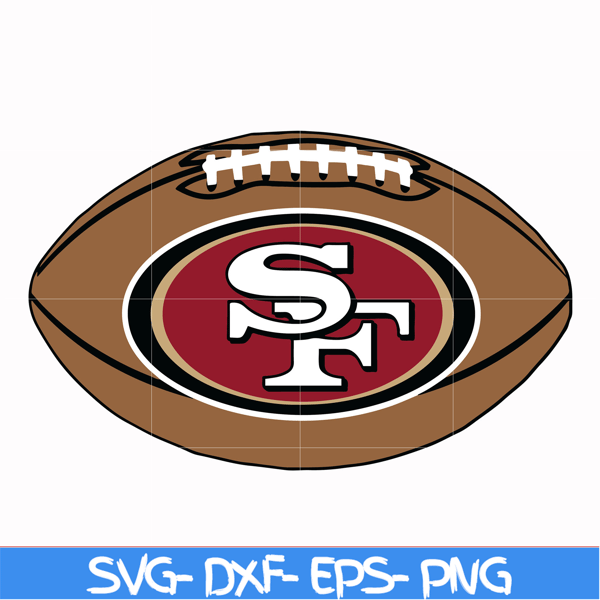 NFL071020208L-San francisco 49ers svg, 49ers svg, Nfl svg, png, dxf, eps digital file NFL071020208L.jpg