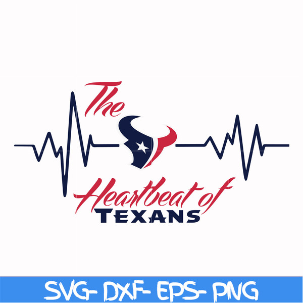 NFL1010201L-The heartbeat of texans svg, Houton texans svg, Texans svg, Nfl svg, png, dxf, eps digital file NFL1010201L.jpg
