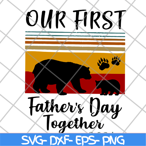 FTD26052121-our first father's day svg, png, dxf, eps digital file FTD26052121.jpg
