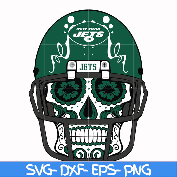 NFL24102014L-New York Jets skull svg, Jets skull svg, Nfl svg, png, dxf, eps digital file NFL24102014L.jpg
