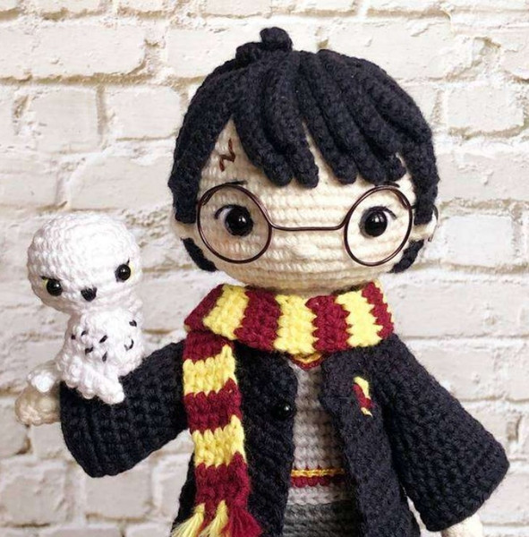 Harry Potter  Amigurumi PDF Pattern toys patterns.jpg