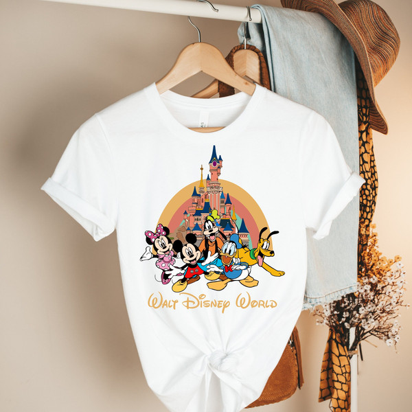 Walt Disney World, Disney Castle Shirt, Mickey and Friends Shirt, Disney Adult Shirts, Disney Toddler Shirt, Disney Youth.jpg