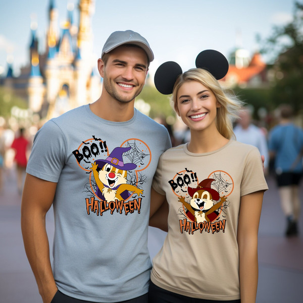 Chip N Dale Halloween Shirt, Disney Chip N Dale Shirt, Disney Halloween Shirt, Halloween Shirt, Halloween Dale Shirt, Chip Shirt.jpg