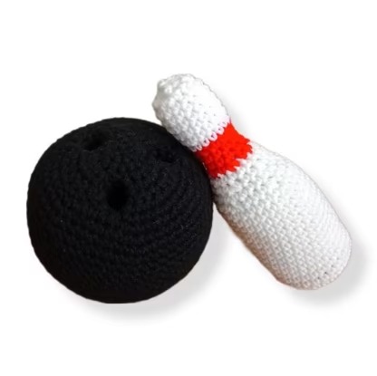 Crochet Bowling Ball and Pin Amigurumi Crochet Patterns, Crochet Pattern.jpg