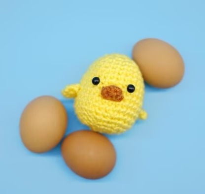 Easter Chick Amigurumi Crochet Patterns, Crochet Pattern.jpg