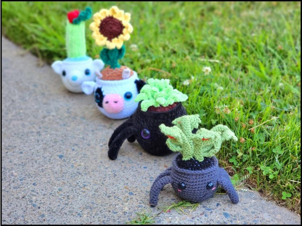 Potted plant Amigurumi Crochet Patterns, Crochet Pattern.jpg