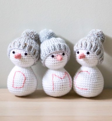 Snowman Friends Amigurumi Crochet Patterns, Crochet Pattern.jpg