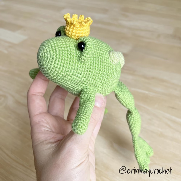 Fernando the Frog Prince Amigurumi Crochet Patterns, Crochet Pattern.jpg