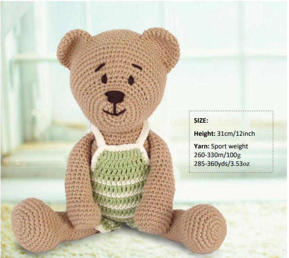 Amigurumi Teddy Bear Crochet Pattern, Amigurumi Crochet Patterns, Crochet Pattern.jpg