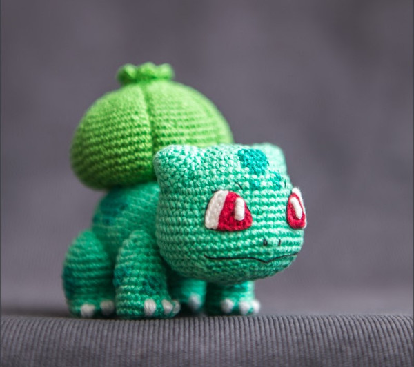 Bulbasaur pokemon Amigurumi Crochet Patterns, Crochet Pattern.jpg