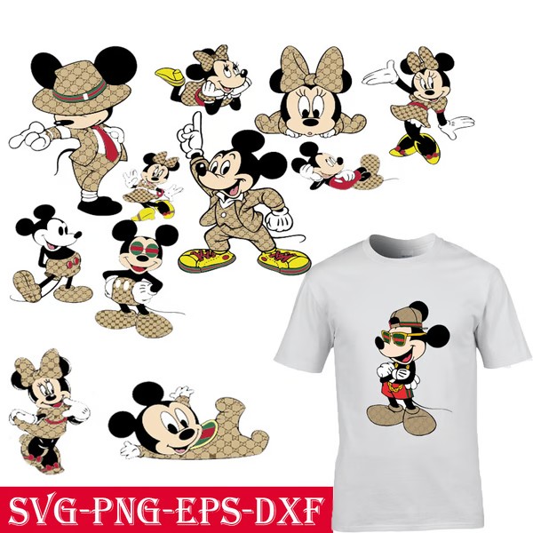 Mickey Minne Gucci Bundle Svg, Gucci svg files.jpg