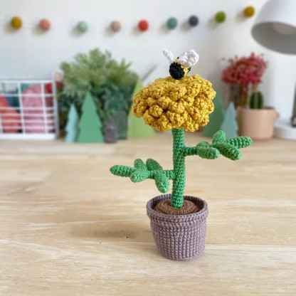 Bumble Blossom Marigold Amigurumi Crochet Patterns, Crochet Pattern.jpg