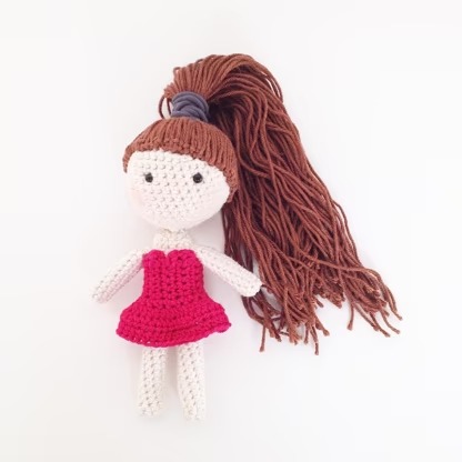 Ballerina Doll Amigurumi Crochet Patterns, Crochet Pattern.jpg