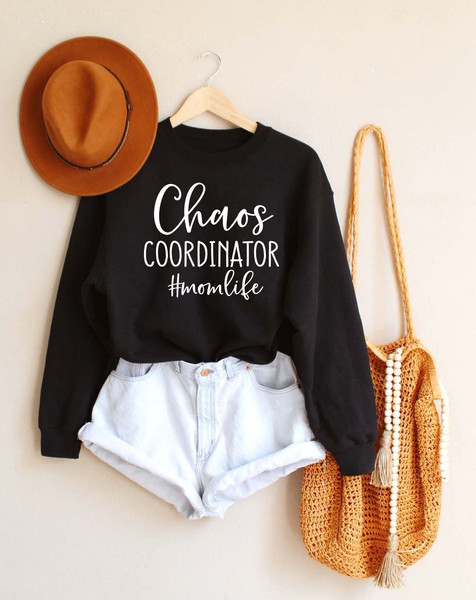 Chaos Coordinator Sweatshirt,Mom Shirts with Sayings,Wife Christmas Gift,Funny Gifts,Gift Sweats for Mom from Daughter,.jpg