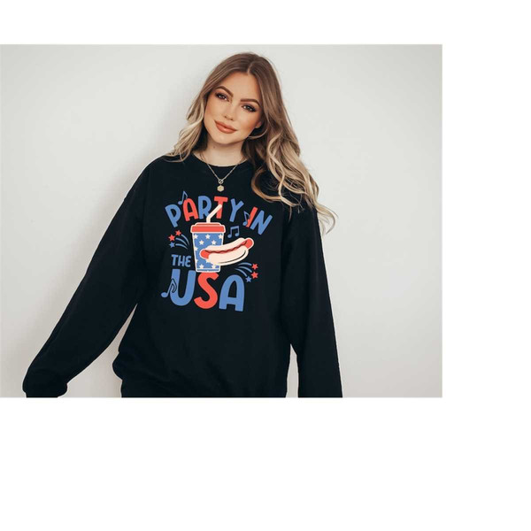 All American Babe Sweatshirt, Fourth of July Sweater, 4th of July Sweater, America Pullover, Womens Sweatshirt, Independ 17.jpg