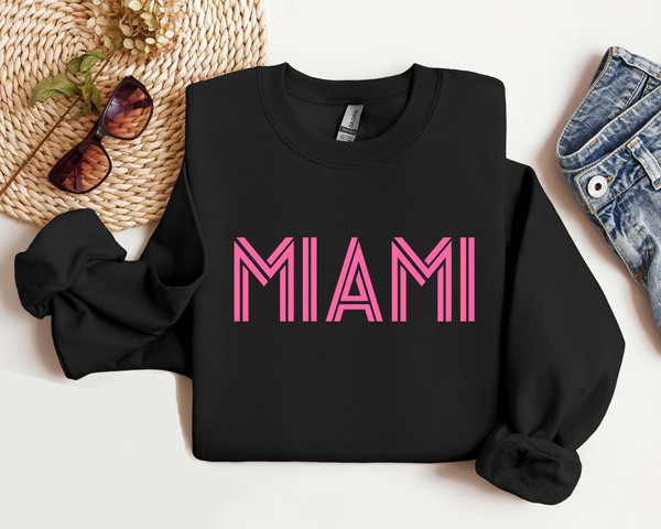 Miami Soccer Sweatshirt, Miami Soccer Shirt, Miami Soccer Fans Sweatshirt, Miami Fan Gift, Miami Team Fans Gift, Miami Soccer Sweater.jpg