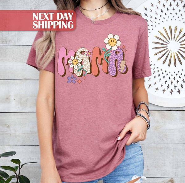 Retro Mama Shirt, Cute Mom Shirt, Happy Mothers Day, Mothers Day Shirt.jpg