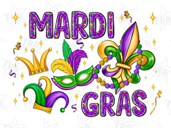 Happy Mardi Gras With Png Sublimation Design, Happy Mardi Gras Png, Mardi Gras Carnival Png, Mrdi Gras Png, Digital Download.jpg
