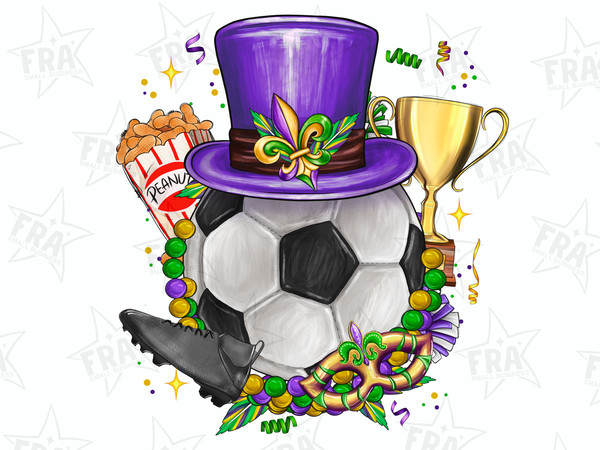 Mardi Gras Soccer png sublimation design download, Mardi Gras png, Mardi Gras Game, Soccer Mama Png, Soccer PNG, sublimate download.jpg