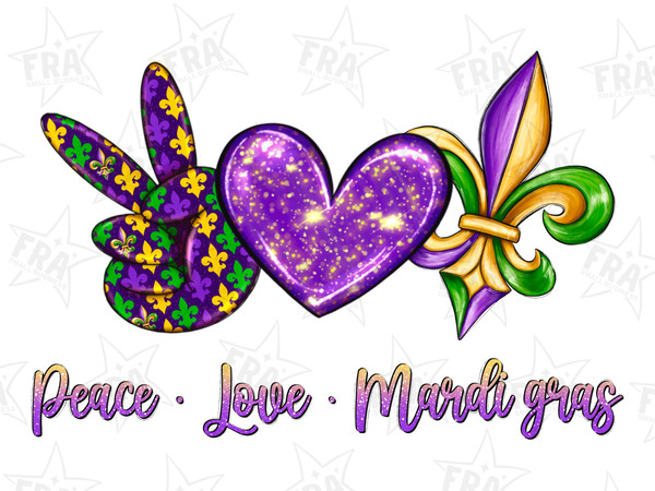 Peace love Mardi Gras png sublimation design download, Peace love png, Mardi Gras png, western Mardi Gras png, sublimate designs download.jpg