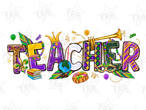 Teacher Mardi Gras png sublimation design download, Happy Mardi Gras png, Mardi Gras Teacher png, sublimate designs download.jpg