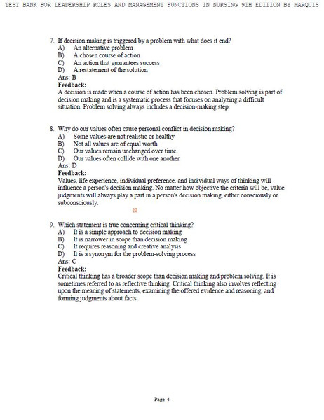 Latest 2023 Leadership Roles and Management Functions in Nursing Theory 9th Edition Marquis Test bank  All Chapters  (3).JPG