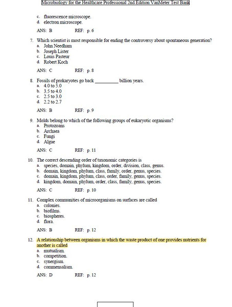 Latest 2023 Microbiology for the Healthcare Professional 2nd Edition VanMeter Test bank  All Chapters (2).JPG