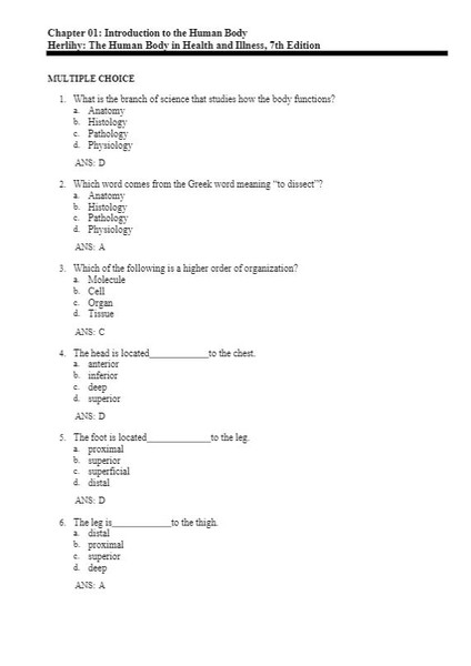 Latest 2023 The Human Body in Health and Illness 7th Edition By Barbara Herlihy Test bank  All Chapters (2).JPG