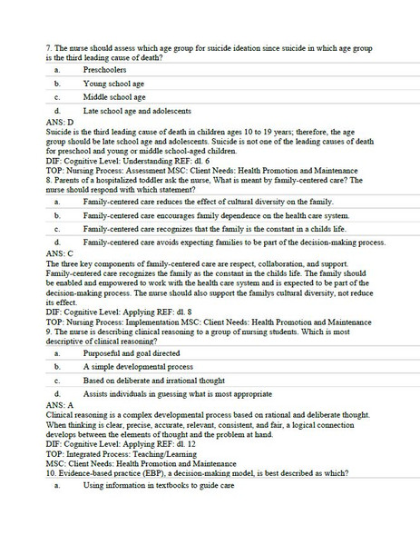 Latest 2023 Wongs Essentials of Pediatric Nursing 11th Edition by Marilyn Hockenberry Test bank  All Chapters (3).JPG