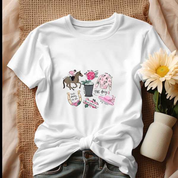 Derby Vibes Go Baby Go Horse Racing Shirt.jpg