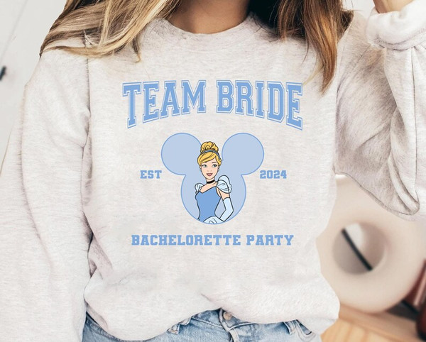 Disney Princess Bachelorette Party Shirt  Disney Tiana Ariel Elsa Rapunzel Bride Squad T-Shirt  Disney Bridesmaid Tee.jpg