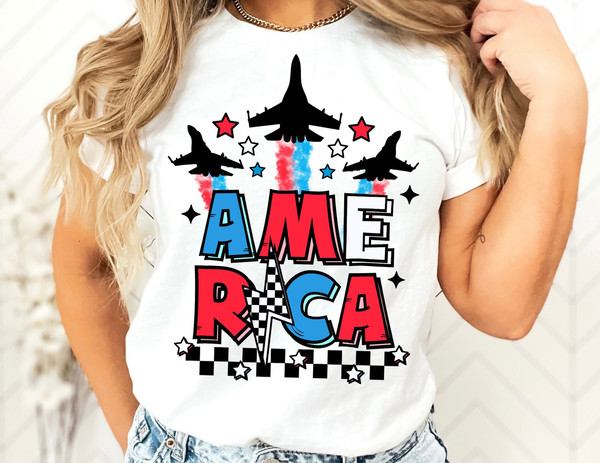 America Planes Shirt, Celebrate USA shirt, 4th of July Shirt, Shirts for 4th of July, Independence Day Shirt, America Shirt, USA.jpg