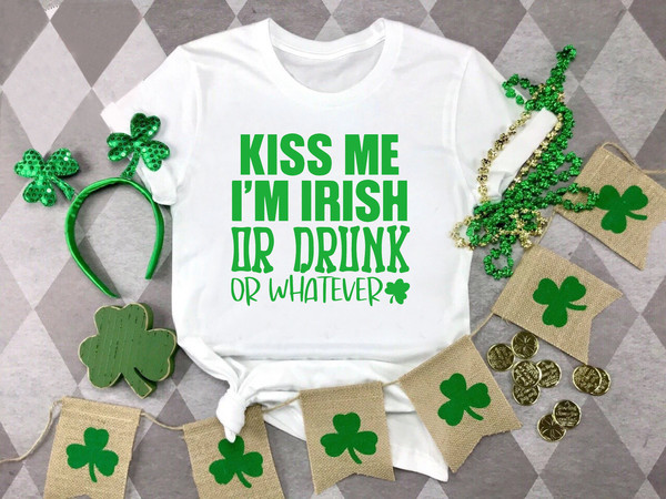 Funny St Patricks Day Shirt,Kiss Me I'm Irish Shirt,Cute St Patricks Day Shirt,Funny Drinking Shirt,Shamrock Tee,St. Patrick's Day Outfit.jpg