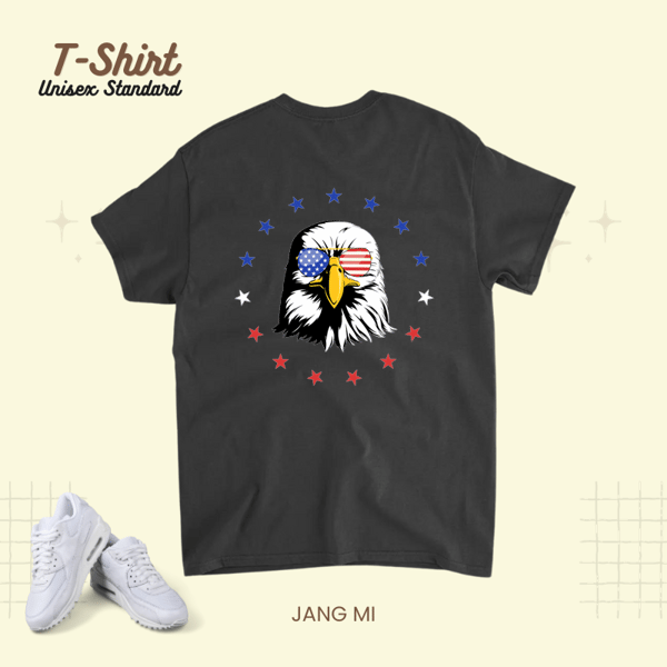 america patriotic or 4th of July or american flag bald eagle 23.png