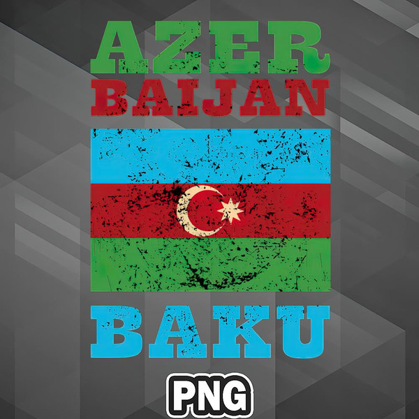 APR100723132589-Asian PNG Flag of Azerbaijan Baku Capital Country Vintage PNG For Sublimation Print.jpg