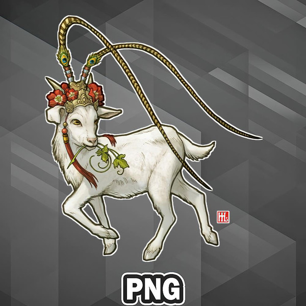 AS1007231309553-Asian PNG Happy New Year Goat White Animal PNG For Sublimation Print.jpg