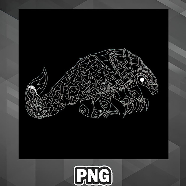 ASA1007231329193-Asian PNG Dark Pangolin Ecopop Animal Asian Country Culture PNG For Sublimation Print.jpg