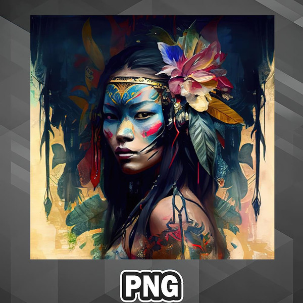 AS1007231309591-Asian PNG Powerful Asian Woman Girl Beautiful Painting Asian Cultute Country PNG For Sublimation Print.jpg