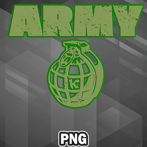 SD0507231112710-Army PNG Vintage Army Military Grenade Illustration Birthday Gift PNG For Sublimation Print.jpg