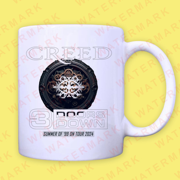 CREED WITH 3 DOORS DOWN SUMMER OF '99 ON TOUR 2024 Mug.jpg