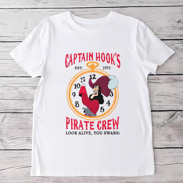 FF2301243810-Retro Captain Hook Pirate Crew Est 1953 Shirt.jpg