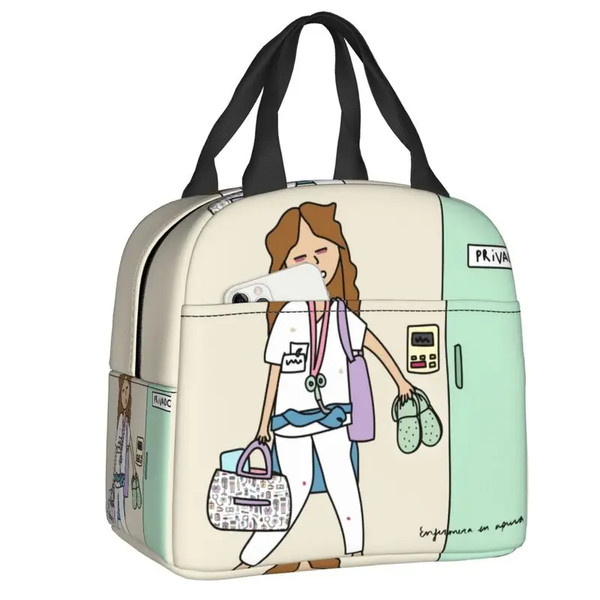 Enfermera En Apuros Doctor Nurse Lunch Bag Women_yy (11).jpg