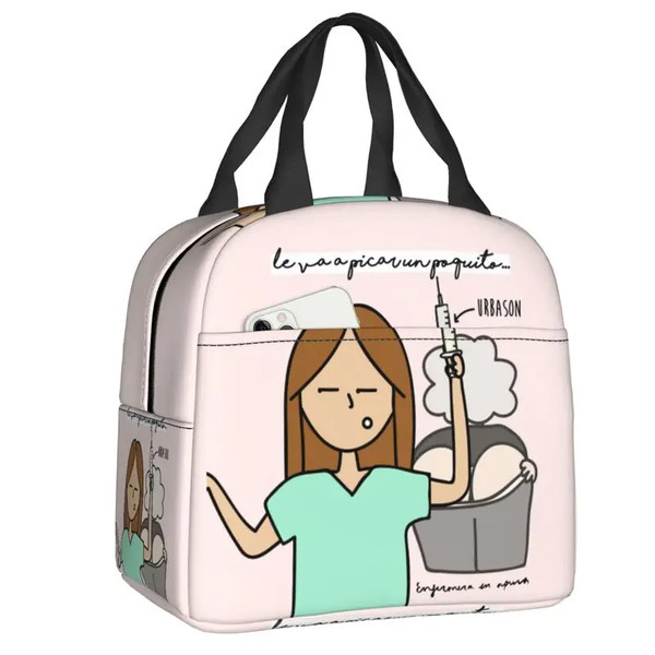 Enfermera En Apuros Doctor Nurse Lunch Bag Women_yy (15).jpg