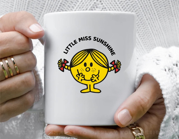 Little Miss Sunshine11 oz Ceramic Mug, Coffee Mug, Tea Mug