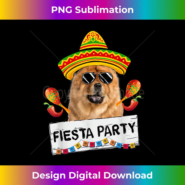 LM-20240113-1555_Funny Party Cute Chow Chow Dog Wearing Sombrero Sunglasses 1082.jpg