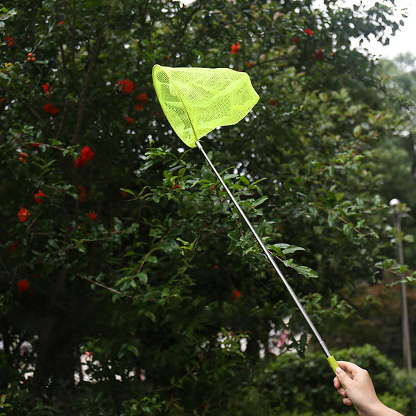 1 Extendable Kids Telescopic Butterfly Net Toy Catching Bugs Insect Fish  Gift US