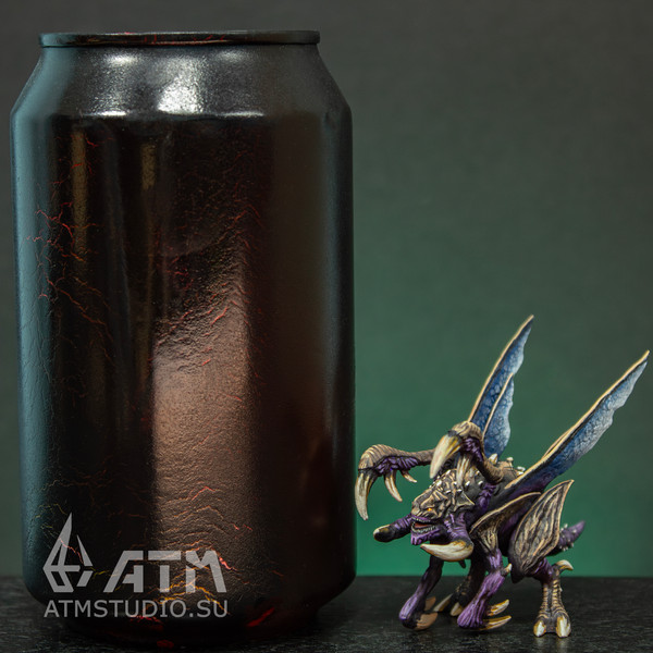 Zergling Zerg StarCraft metal figure painted A LX (12).jpg