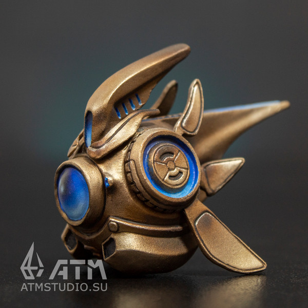 Starcraft Probius Probe metal painted collector's figure Y (1).jpg