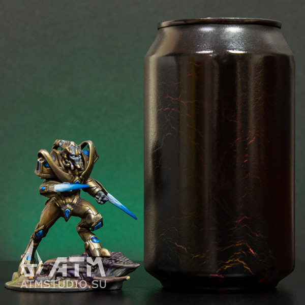 StarCraft Zealot painted metal collector's edition figure (6).jpg