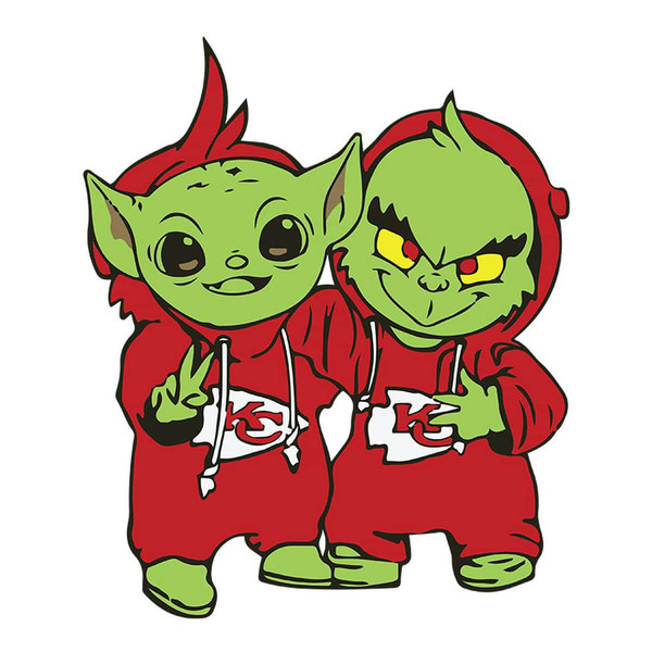 Baby Yoda And Grinch PNG Kansas City Chiefs Kc Chiefs Logo Disney Movies Nfl.jpg